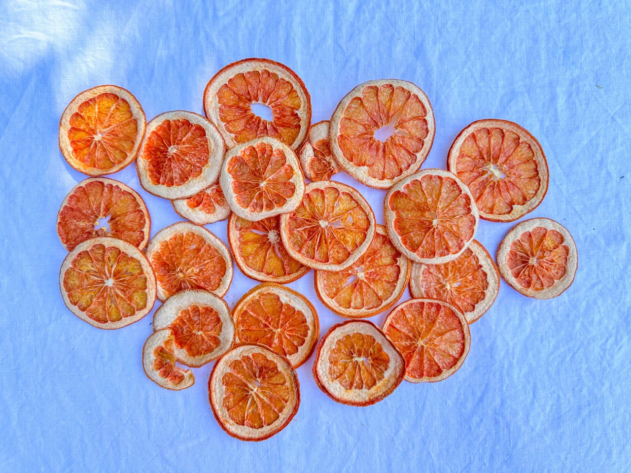 Rodajas de pomelo deshidratado en envase de 40g